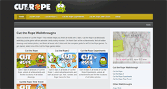 Desktop Screenshot of cuttheropecheat.com