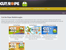 Tablet Screenshot of cuttheropecheat.com